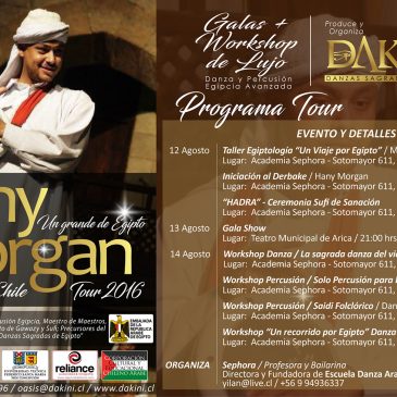 Hany Morgan – Tour 2016 – Arica